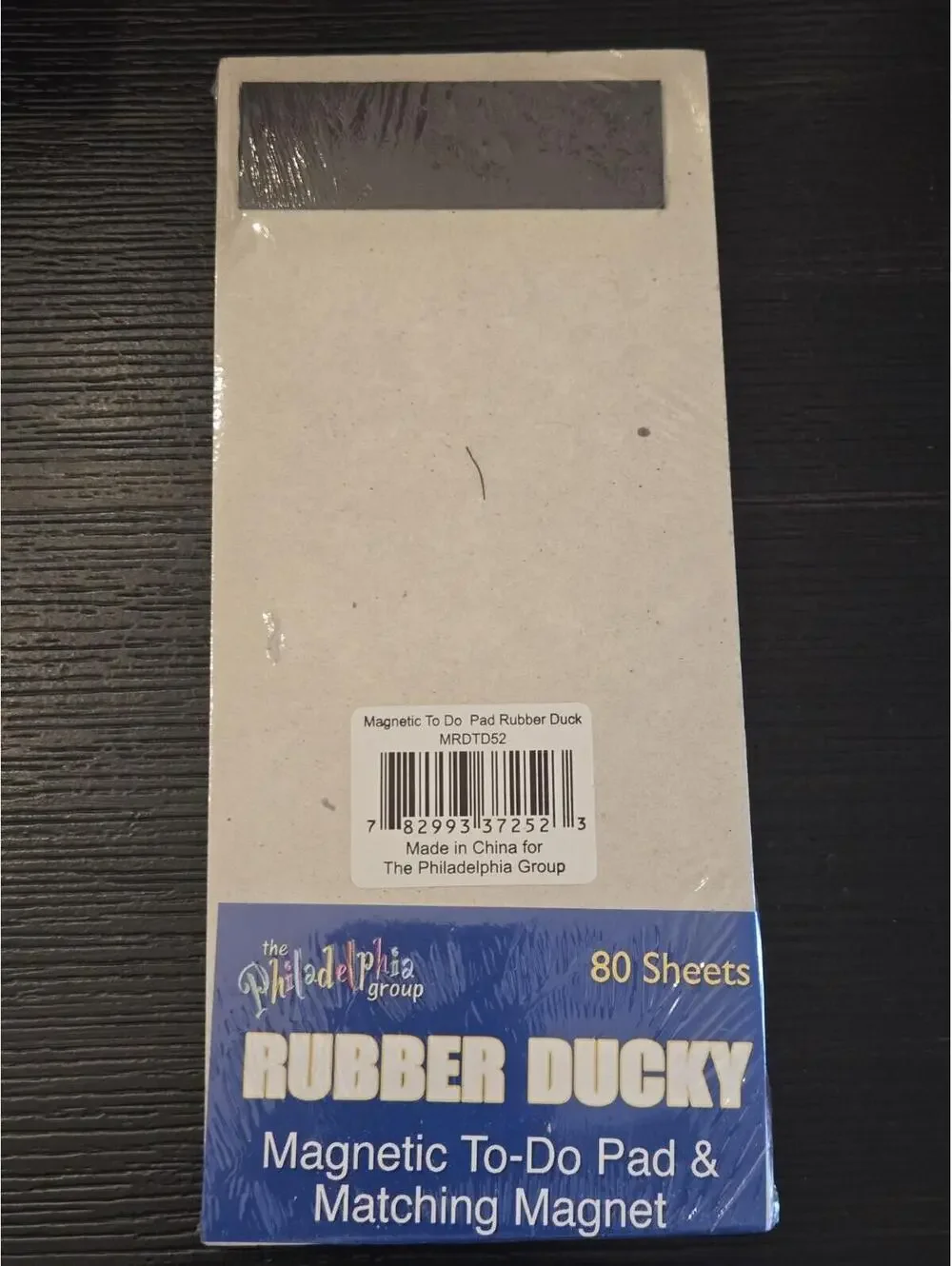 Rubber Ducky Magnetic To Do Pad Matching Magnet 80 Sheets Red Sealed New
